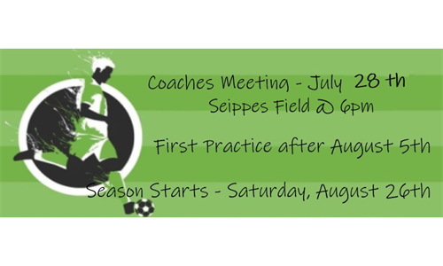 2023 Fall Soccer - Opening Day August 26th